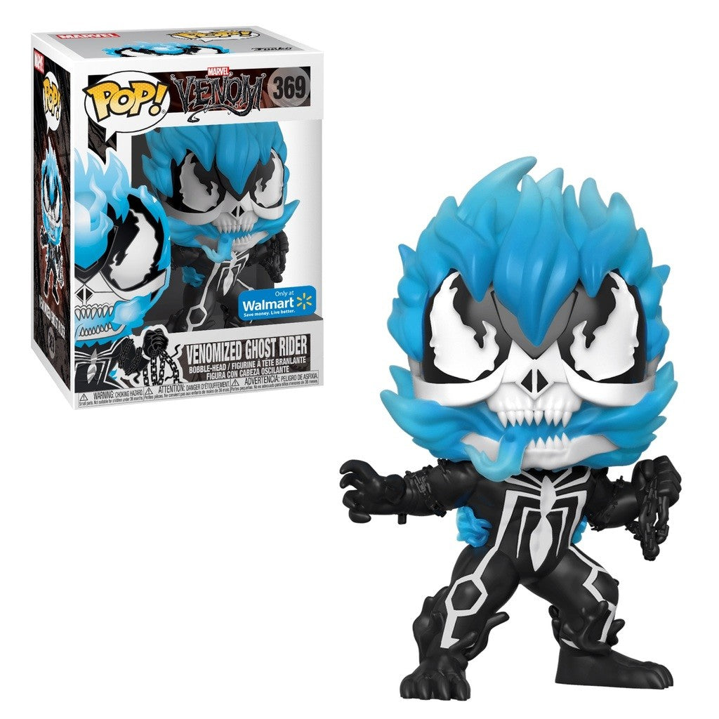 Pop! Venomized Ghost Rider Blu (Bagliore) 