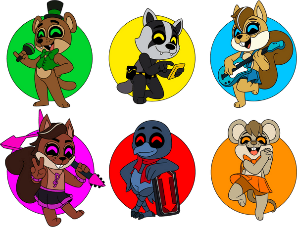 Popgoes Pin Set