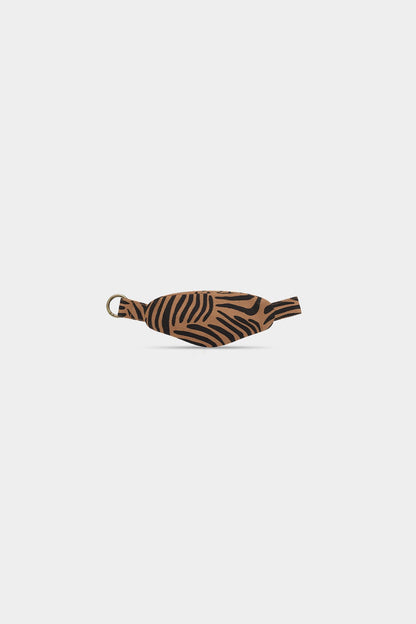 Porte-clés banane Côme Zèbre cannelle
