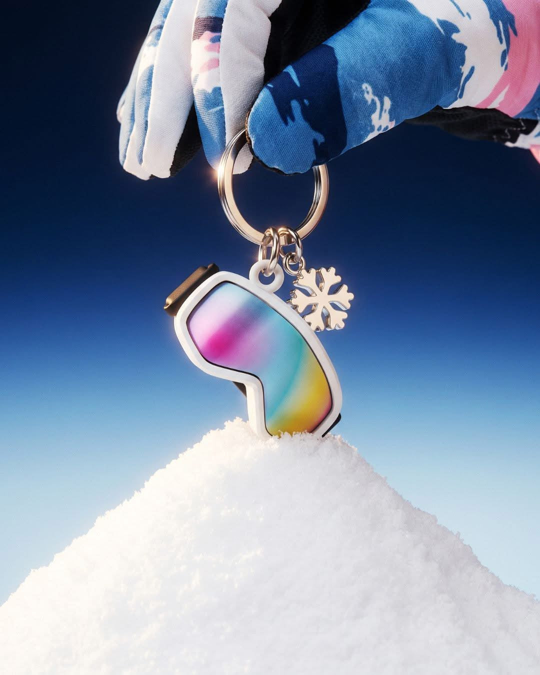 Porte clés Masque de Ski – vue produit 7
