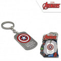 Porta-chaves Plaque Captain America 3D