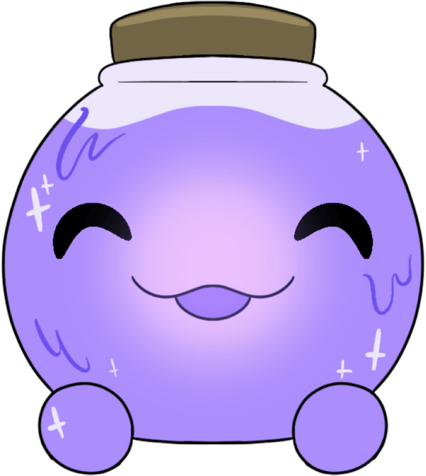Potion Slimecicle Stickie (6in)