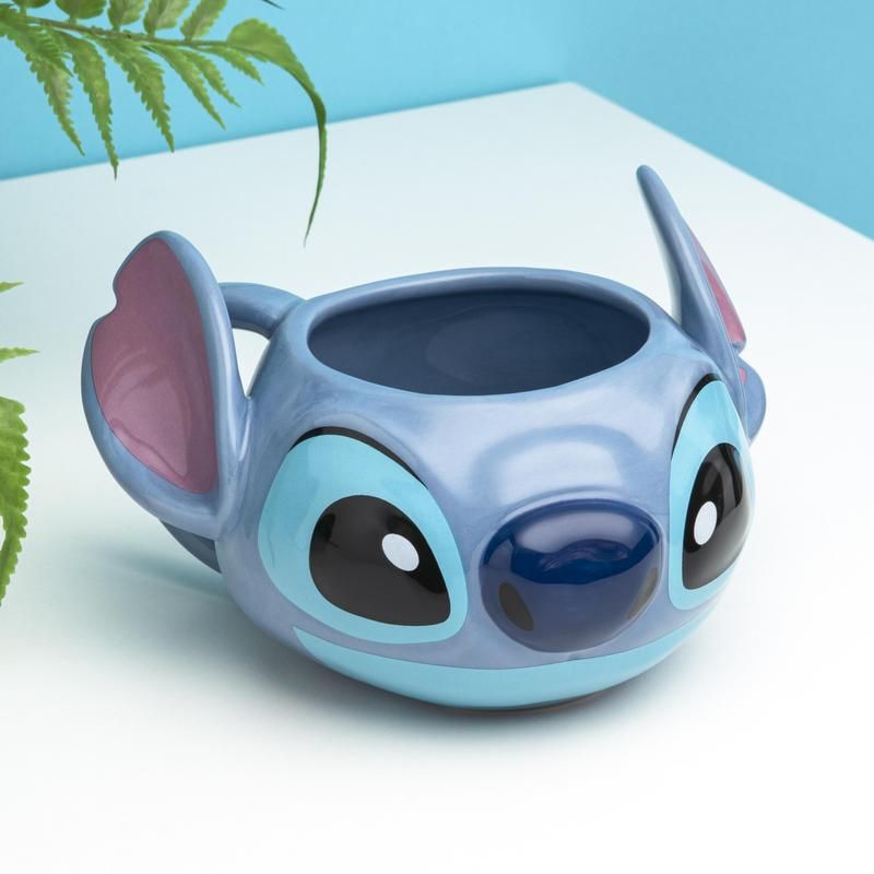 Caneca 3D Disney Stitch - 400 ml