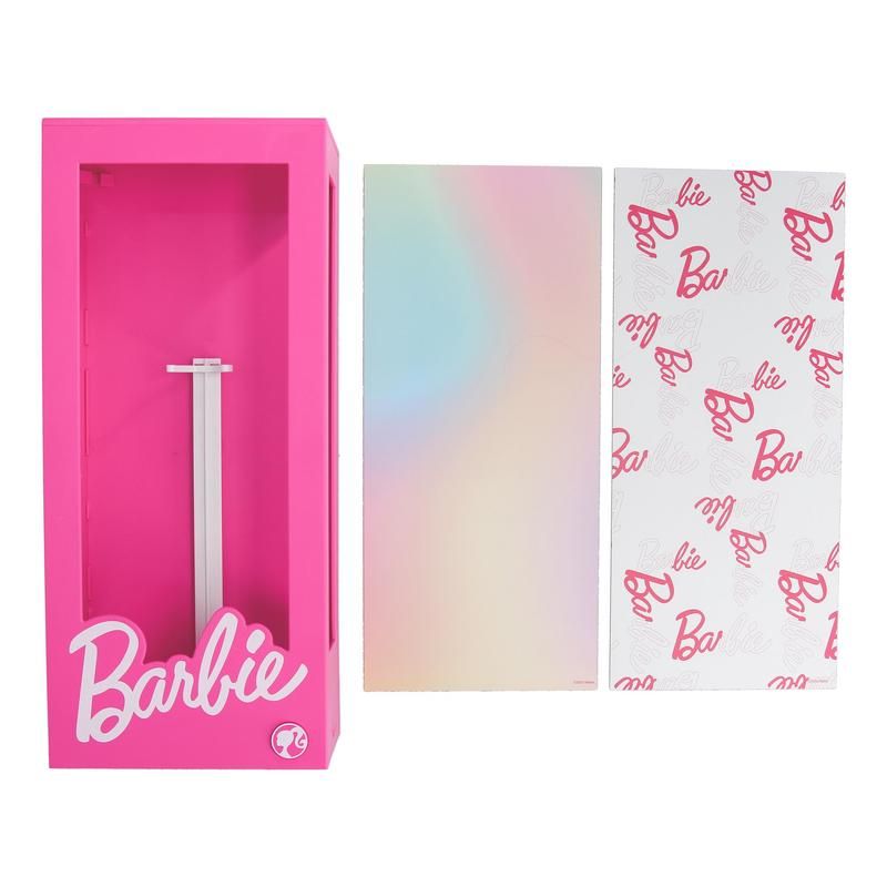 Caja de presentación de Barbie con lámpara