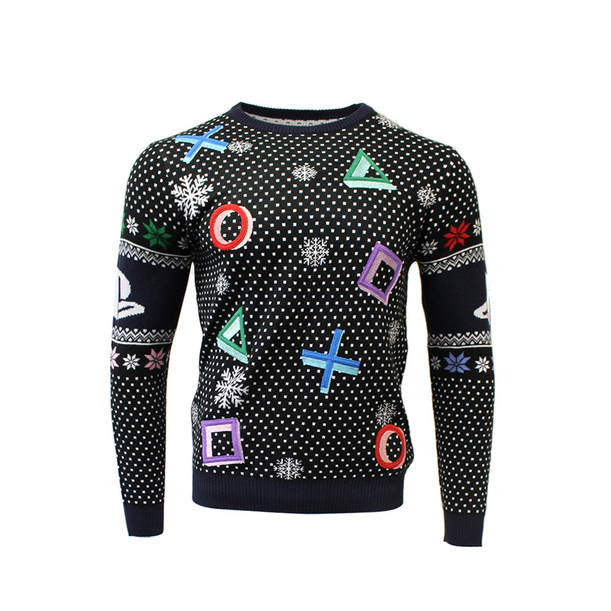 Pull de Noël PlayStation Symbols noir
