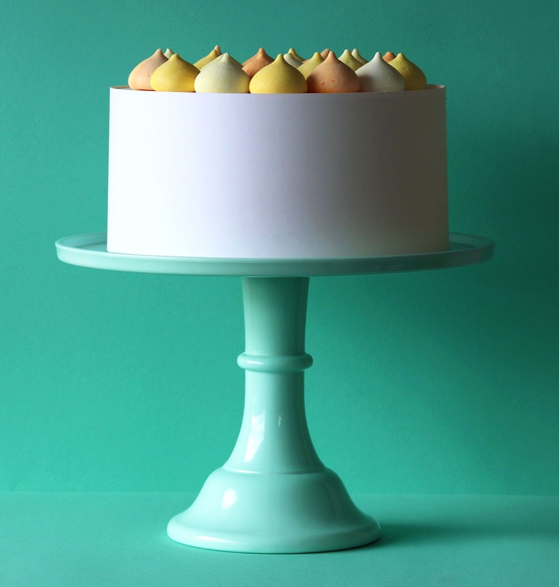 Présentoir à gâteau - grand format - menthe – vue 2 – A Little Lovely Company