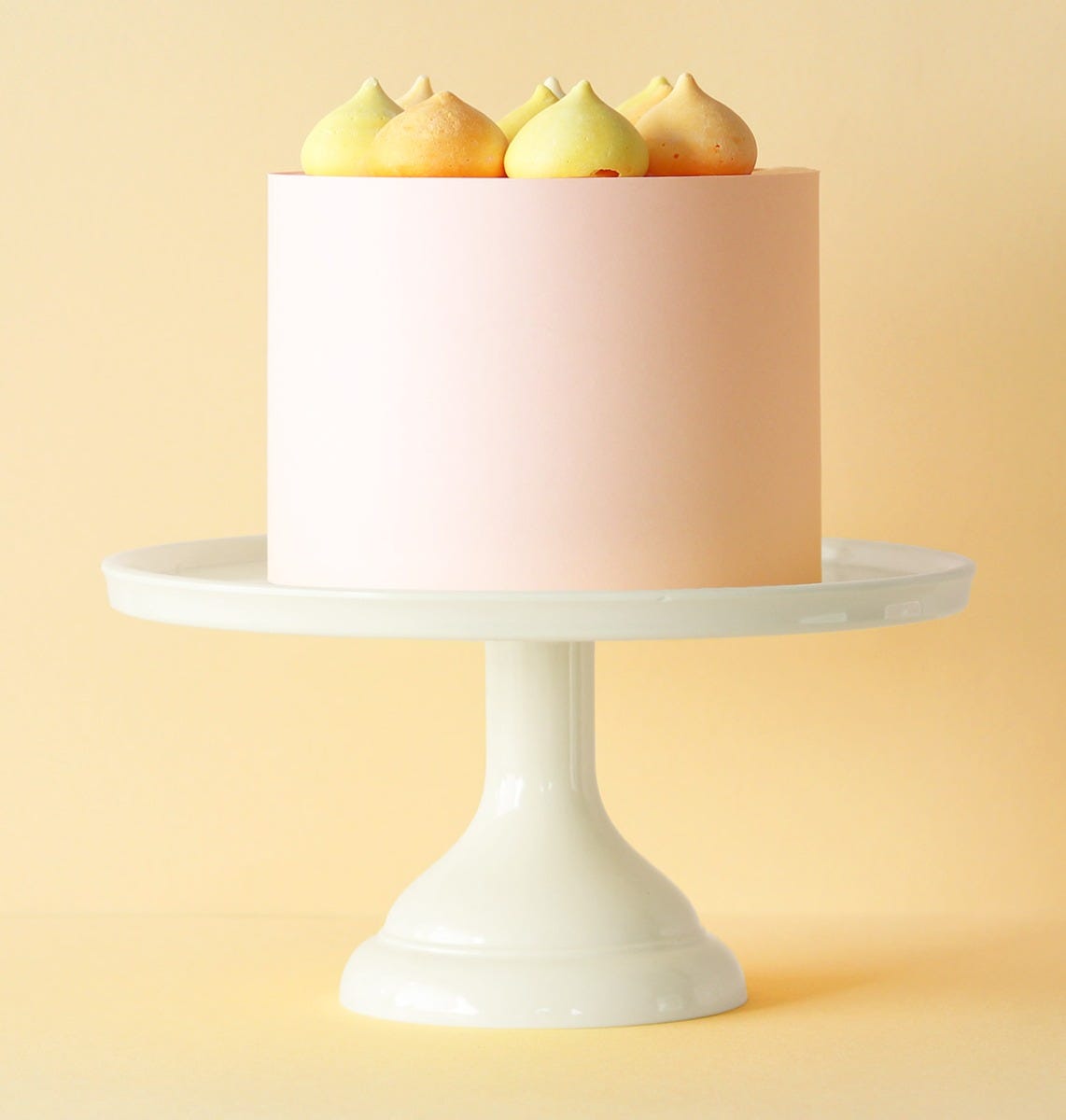 Présentoir à gâteau - petit format - crème vanille