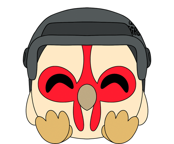 PUBG Chicken Stickie (6in)