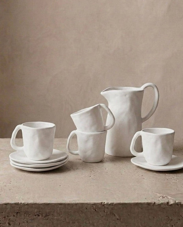 Ensemble petit-déjeuner Pure Stoneware pour 4
