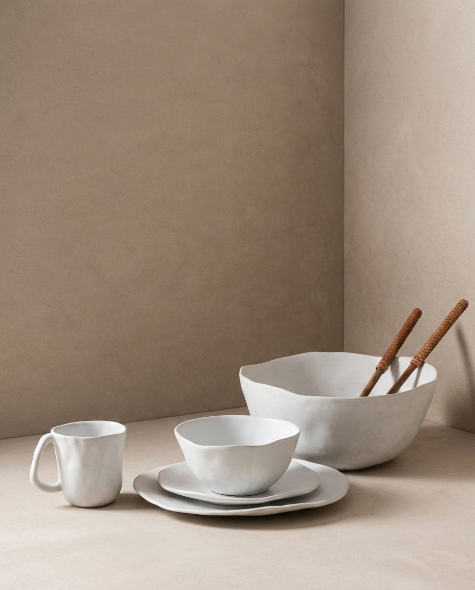 Pure Stoneware Salad Bowl 27cm