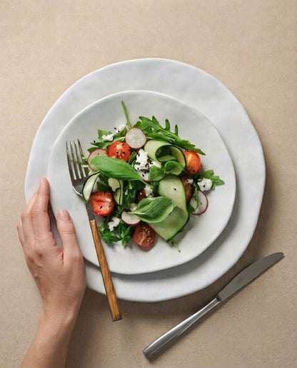 Pure Stoneware Salad Plate 21cm