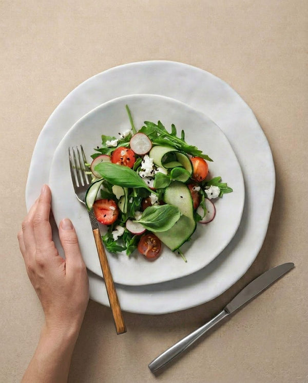 Pure Stoneware Salad Plate 21cm