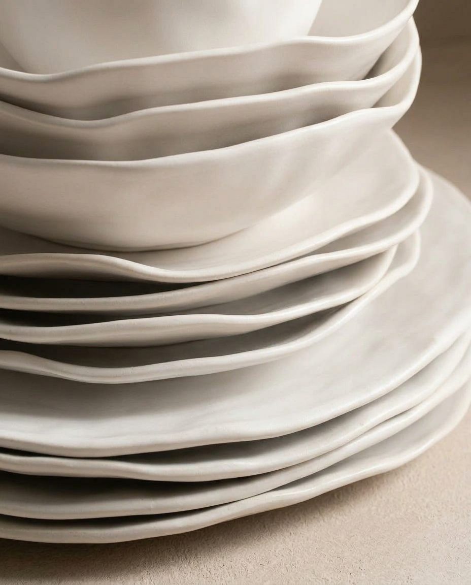 Pure Stoneware Salad Plate 21cm