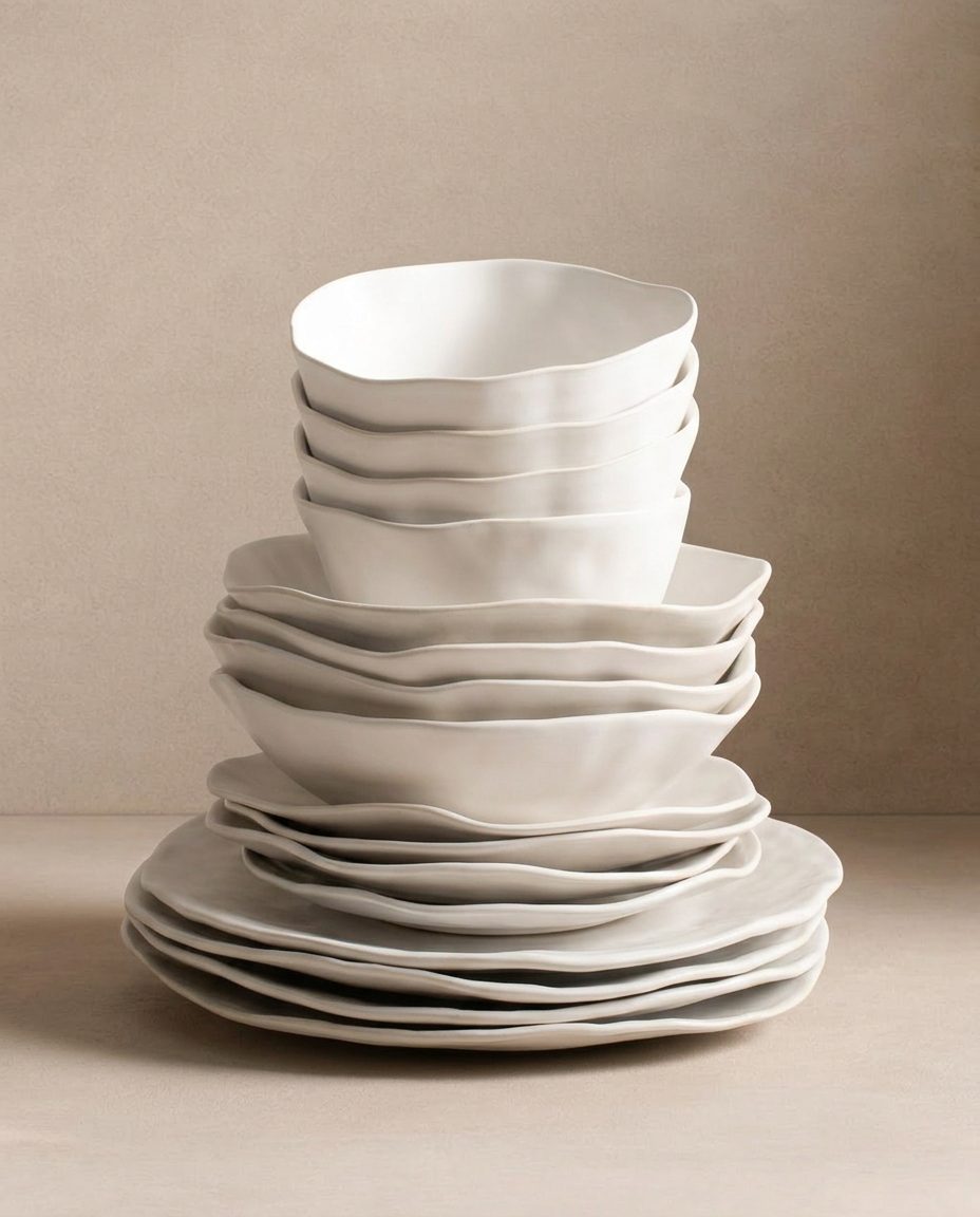 Pure Stoneware Salad Plate 21cm
