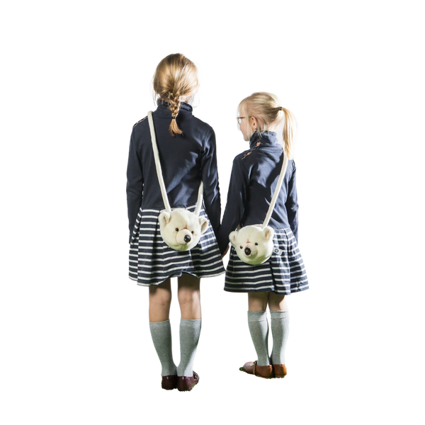Sac à bandoulière enfant ours polaire - Wild & Soft
