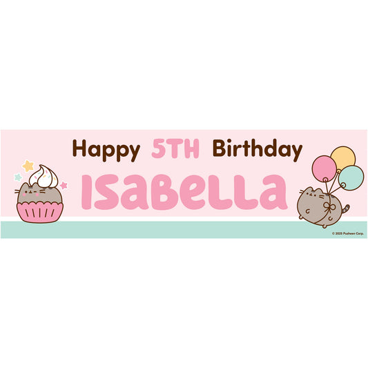 Bannière d’anniversaire – Pusheen for