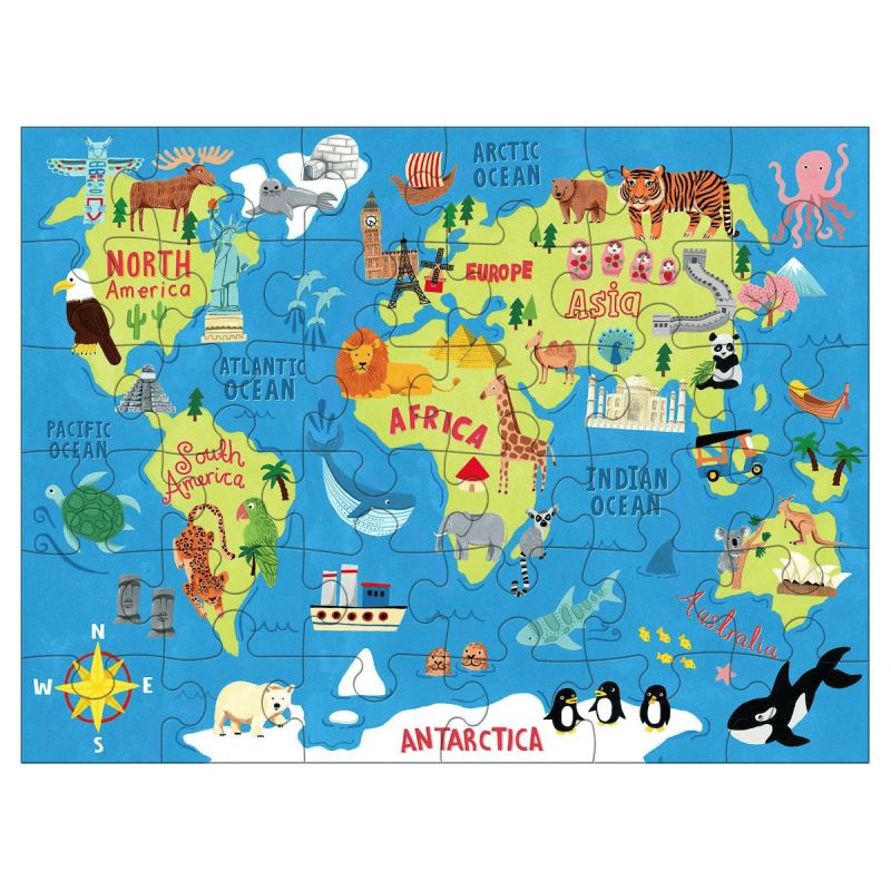 Mapa Mundo Puzzle to Go
