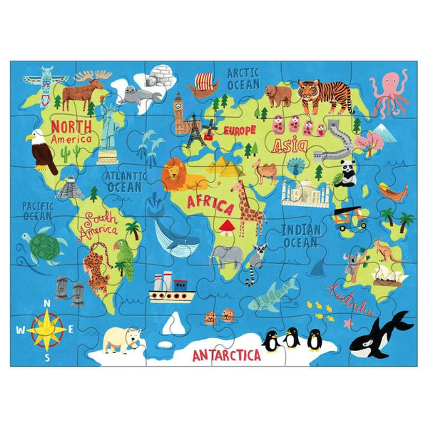 Mapa Mundo Puzzle to Go