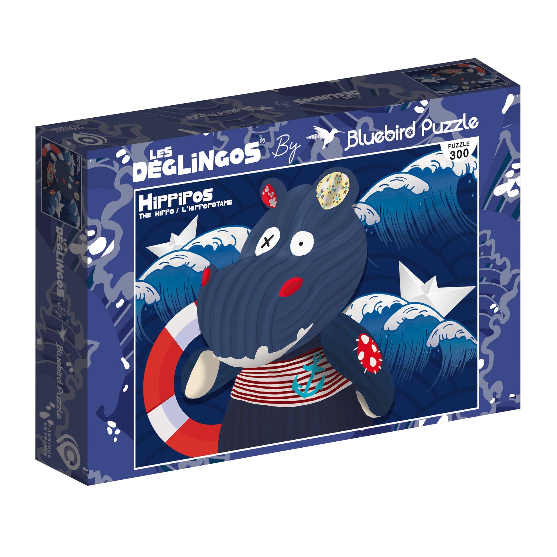 Puzzle Hippipos l'hippopotame 300 pièces
