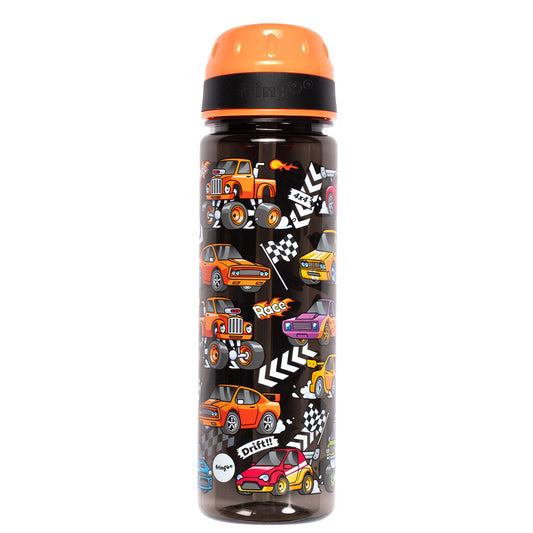 Gourde – Straw Bottle – Race Cars