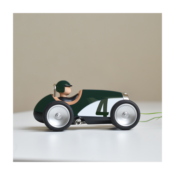 Coche de carreras verde