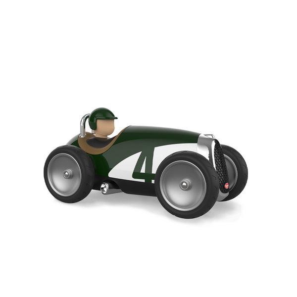 Coche de carreras verde