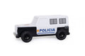 Luz de la noche del coche de policía