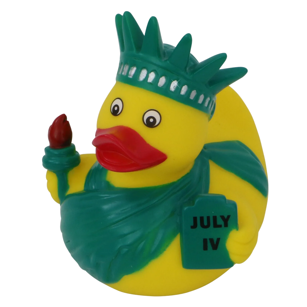 Statua della Libertà a forma di anatra