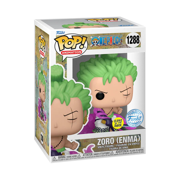 ¡Pop! Zoro con Enma (Brilla)