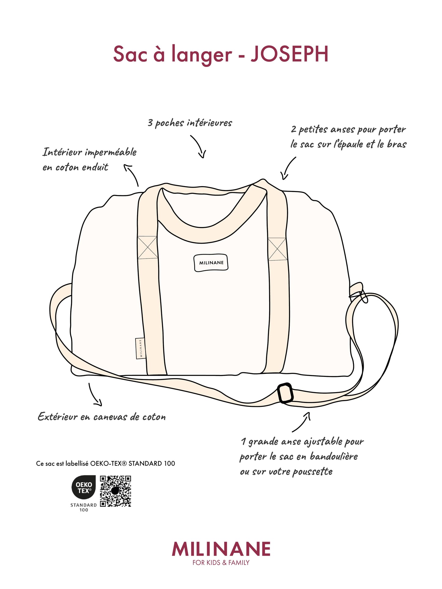 Diaper bag - JOSEPH
