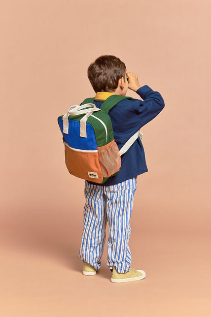 Sac à dos Arthur Tricolore Bleu électrique