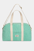 Charlie Striped Green Bowling Bag
