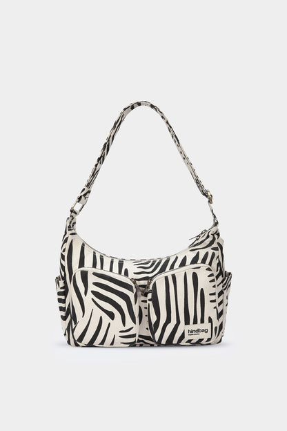 Sac multipocket Emile Zèbre écru