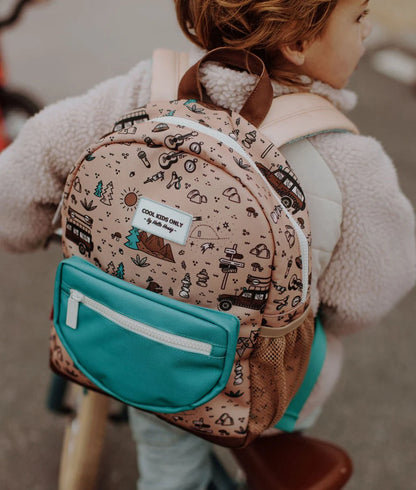 Mochila infantil para viagem de carro