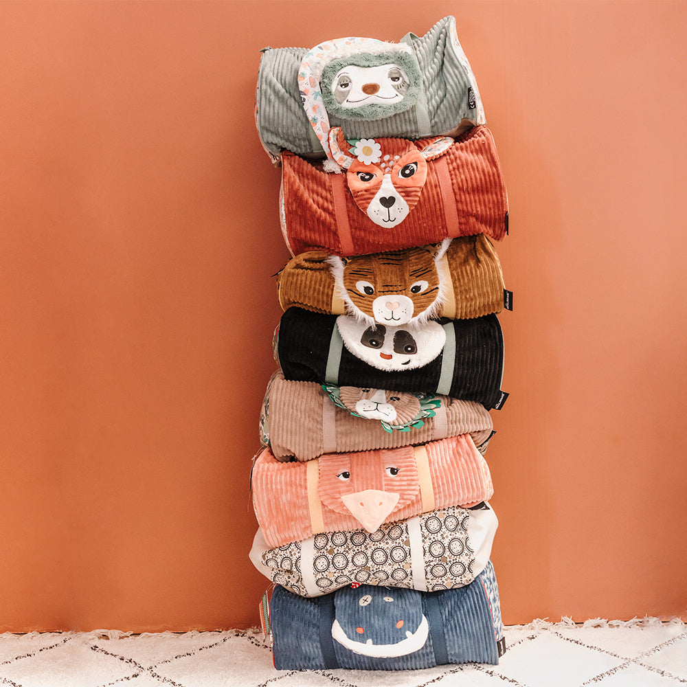 Sac weekend polochon Spéculos le tigre – vue 7