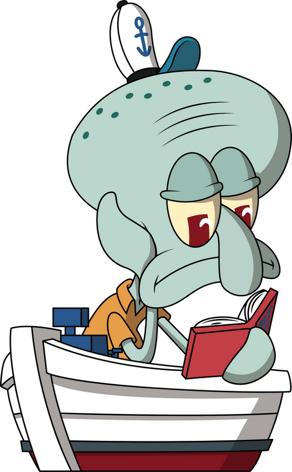 Bored Squidward