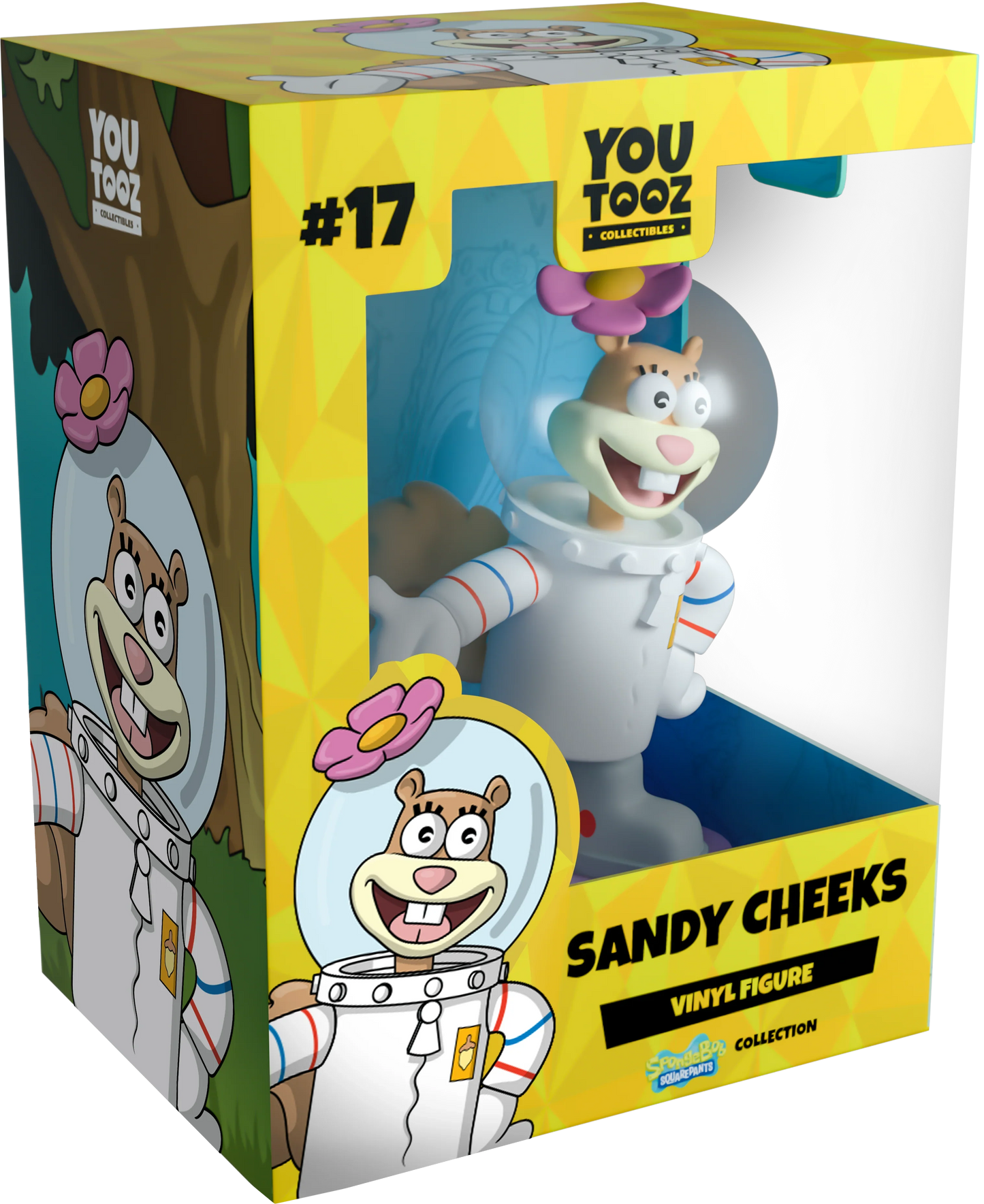 Bob l'éponge Vinyl figurine Sandy Cheeks Youtooz Viacom Nickelodeon SpongeBob Square Pants