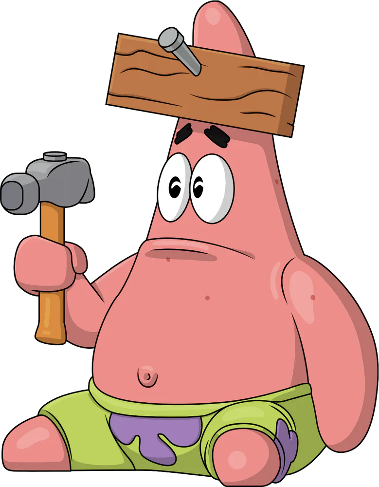 Patrick avec Clou sur la Tête