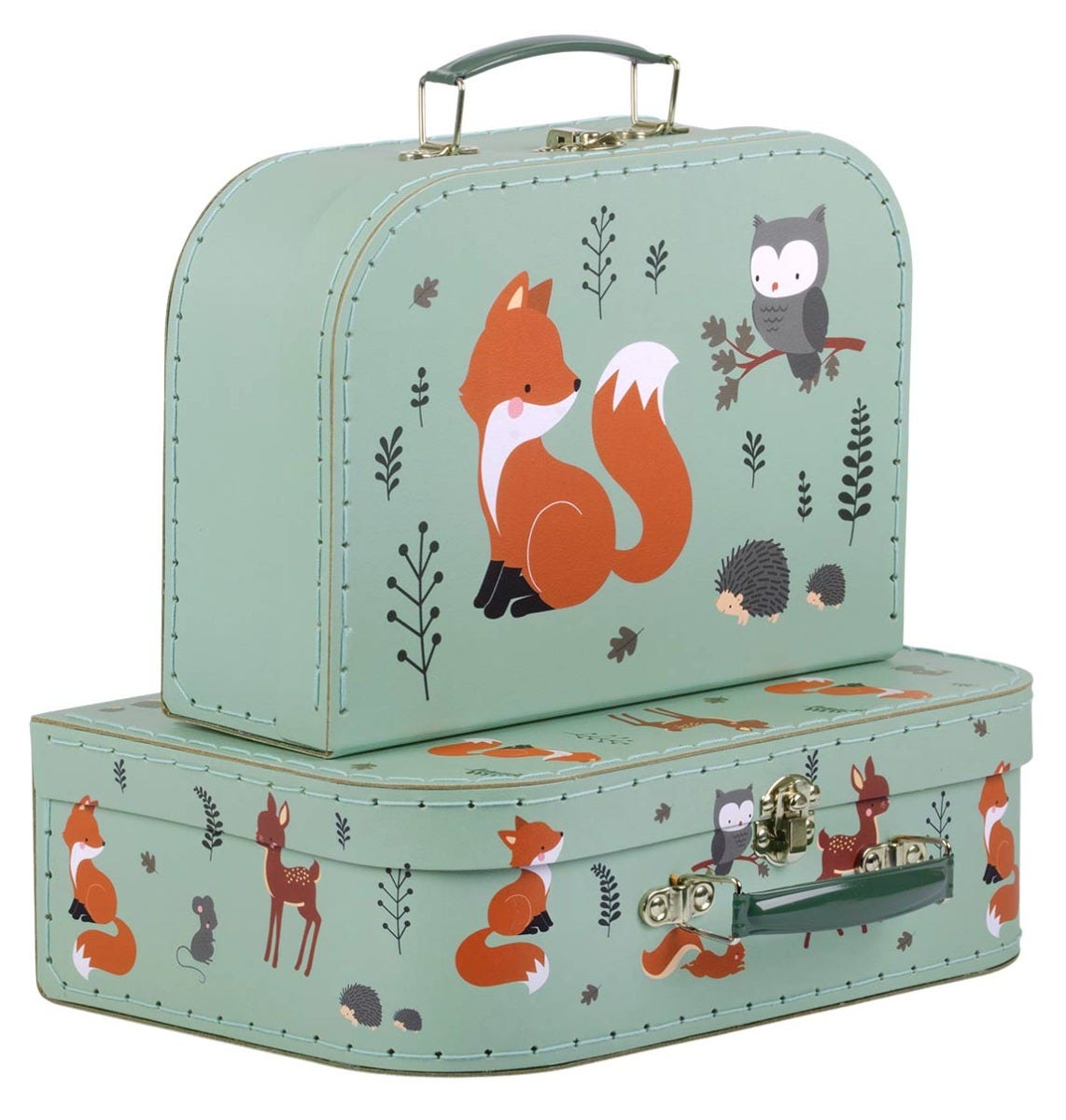 Set de valises enfant - Amis de la forêt