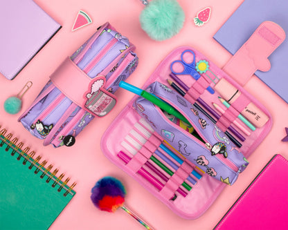 Trousse scolaire – Silicone Patch Positive Vibesl