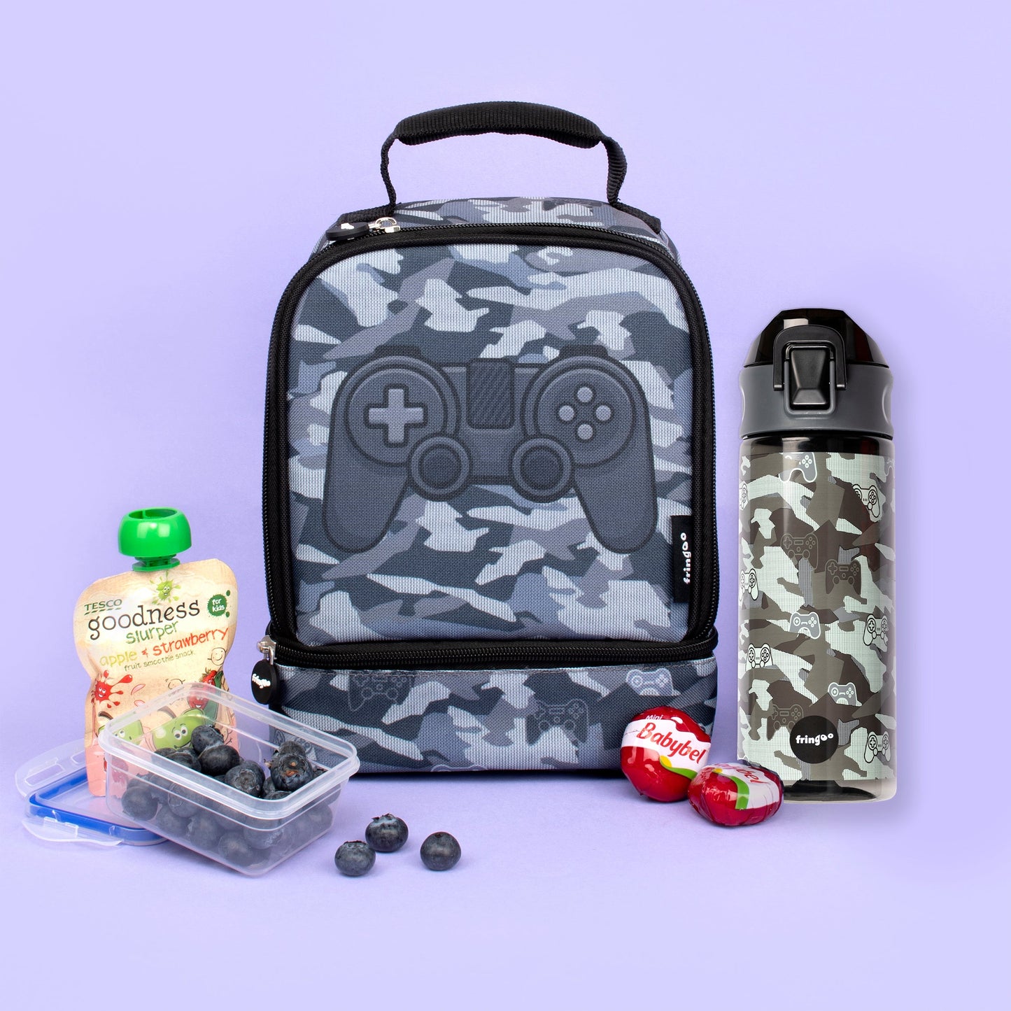 Flip Top Gourde 600ml – Game Pad Camo