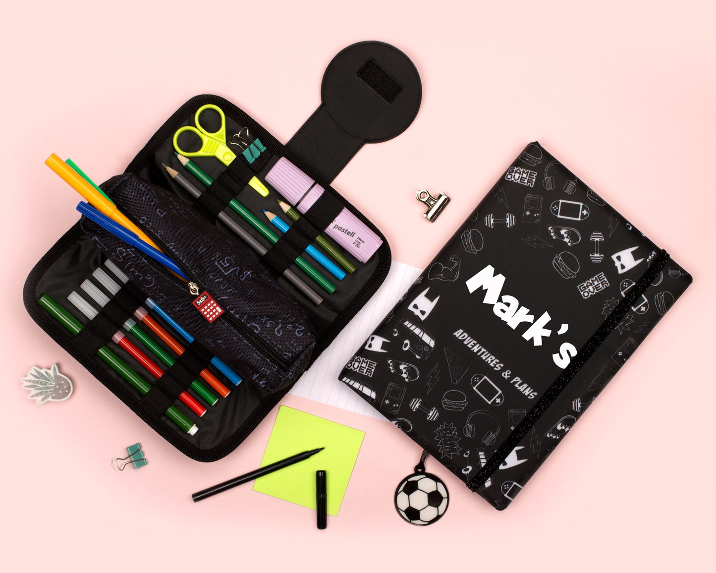 Trousse scolaire – Silicone Patch Dear Math