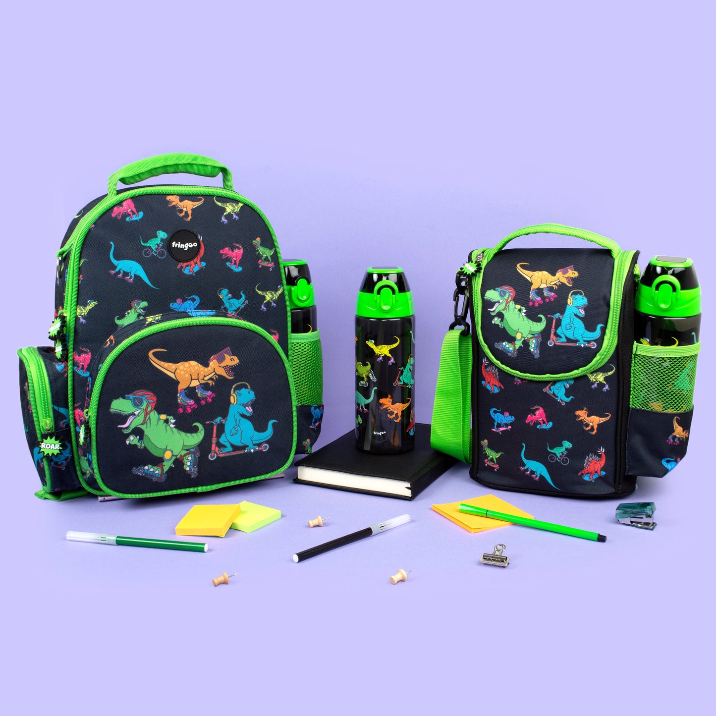 Enfant Sac à dos scolaire – dinosaures Skaters