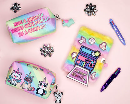 Carnet en peluche – 3D – Polaroid