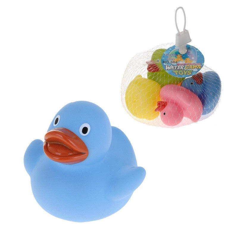 Pack of 5 Multicolored Ducks
