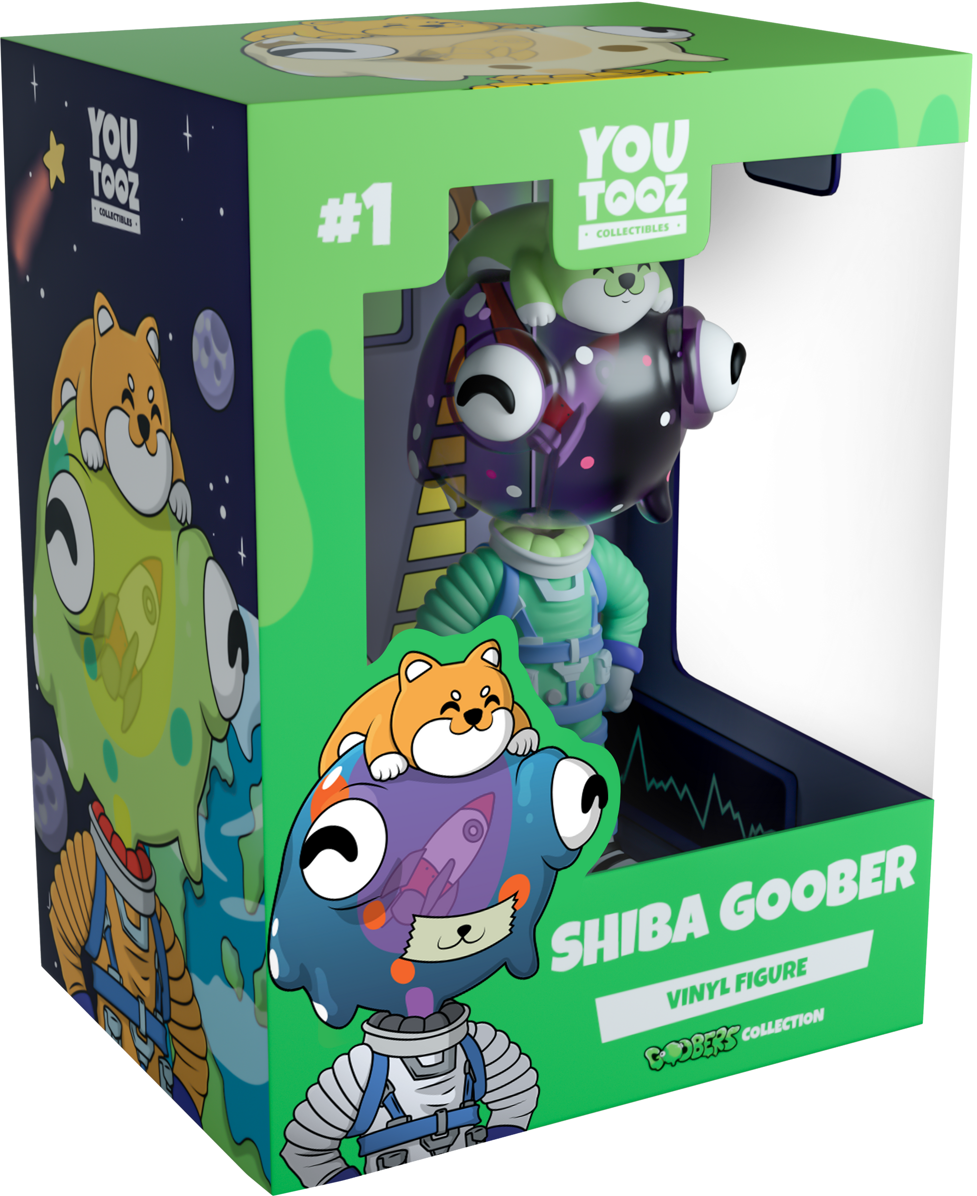 Figurine Shiba Goober Youtooz – 12,4 cm