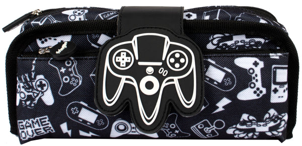 Trousse scolaire avec patch en silicone – Game On