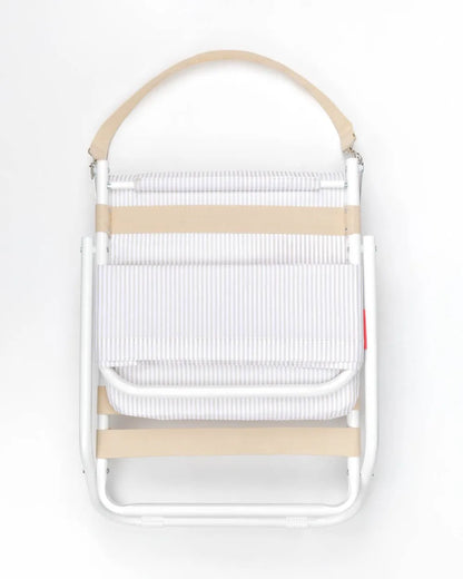 Silla pequeña playa beige - EDEN