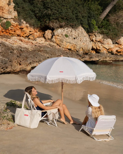 Silla pequeña playa beige - EDEN