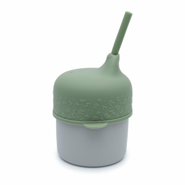 Coperchio di salvia e mini cannuccia 